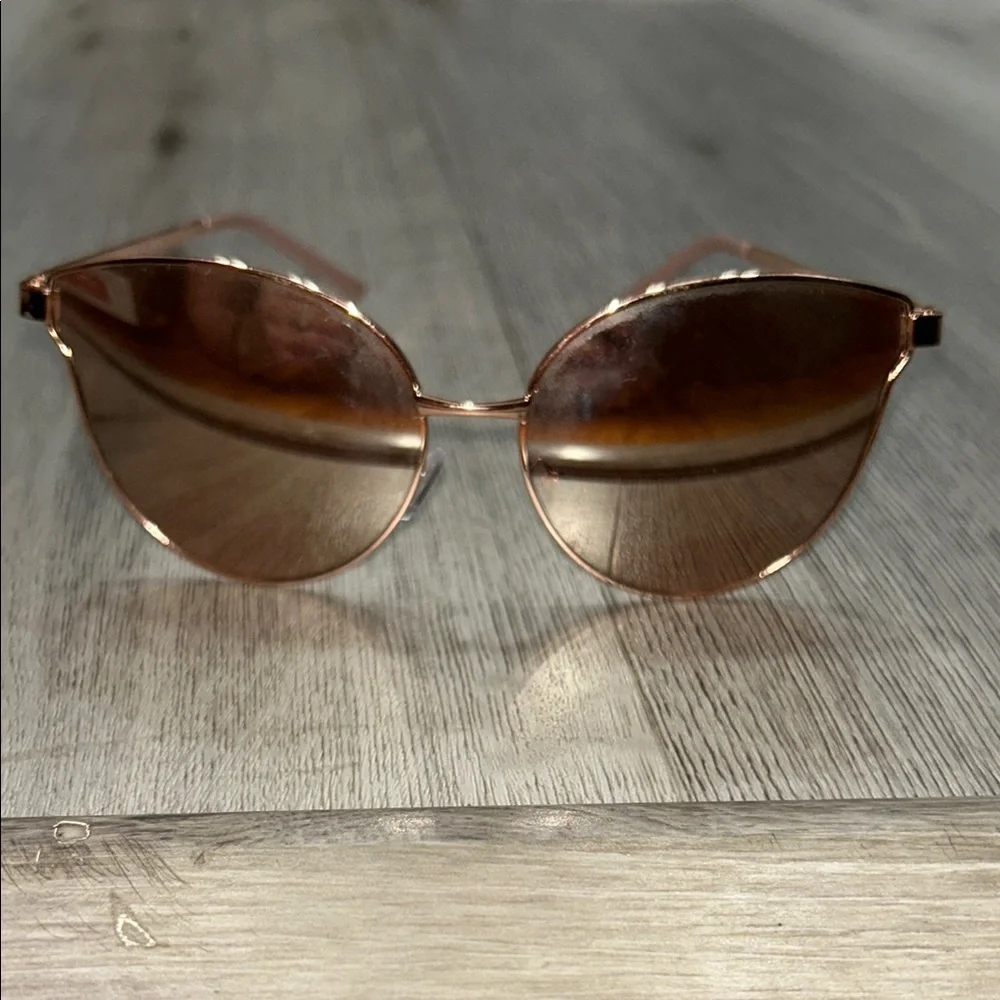 Rose Gold Sunglasses 100% UV Protection